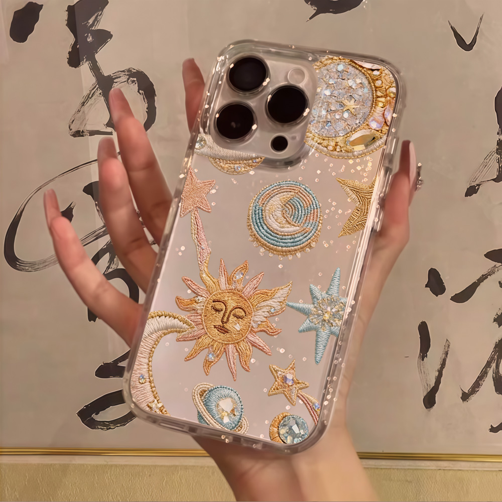 Phone Cases Expensive - Custodia Morbida Antiurto Creativa con Glitter