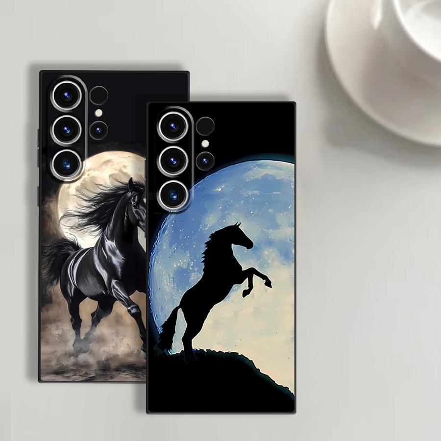 Phone Cases Under $20 - Custodia Under Moon Steed per Samsung