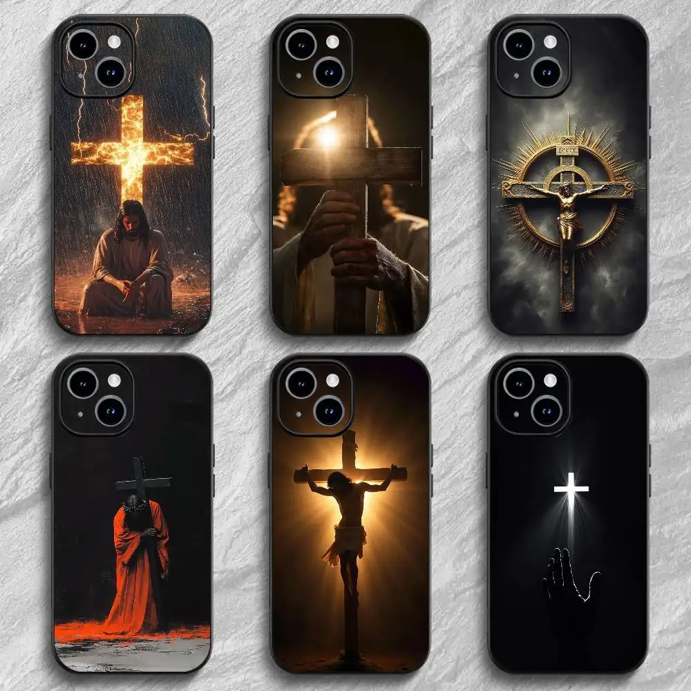 Phone Cases Jesus - Versetto della Bibbia Cristiana Gesù Custodia