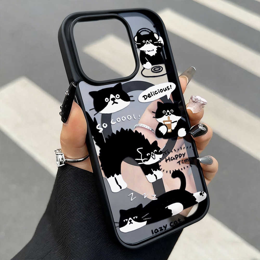 Phone Cases Funny - Custodia per telefono con ricarica wireless