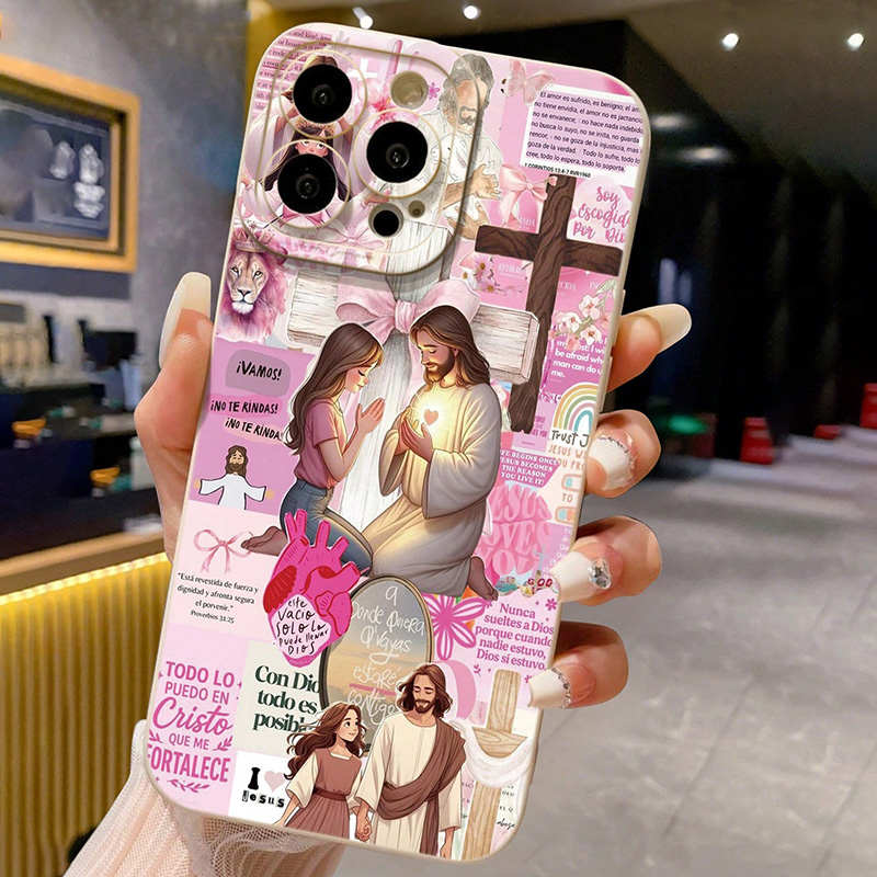 Phone Cases Jesus - Cover per telefono con Gesù dipinto