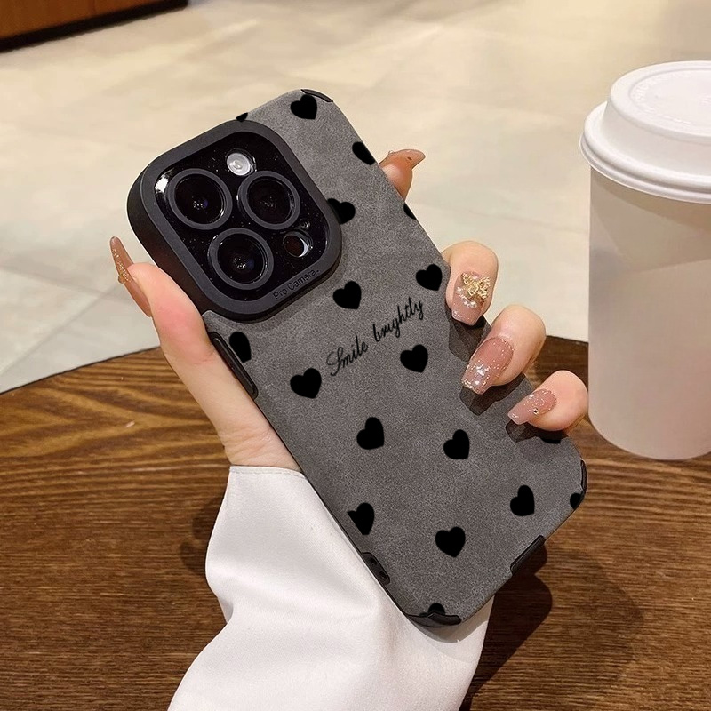 Phone Cases Expensive - Nuovo lusso nero amore cuore cassa