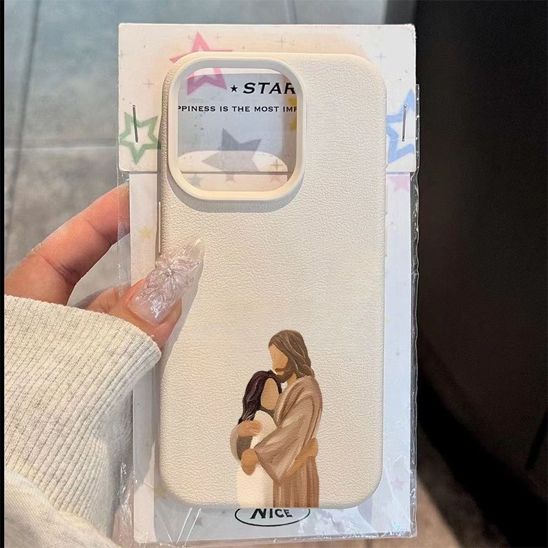 Phone Cases Jesus - Cassa del telefono Gesù Abbraccia Amore