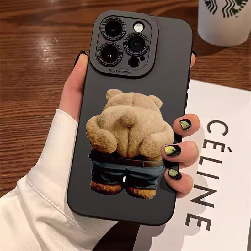 Phone Cases Funny - Divertente Orso Freddo Cassa Del Telefono