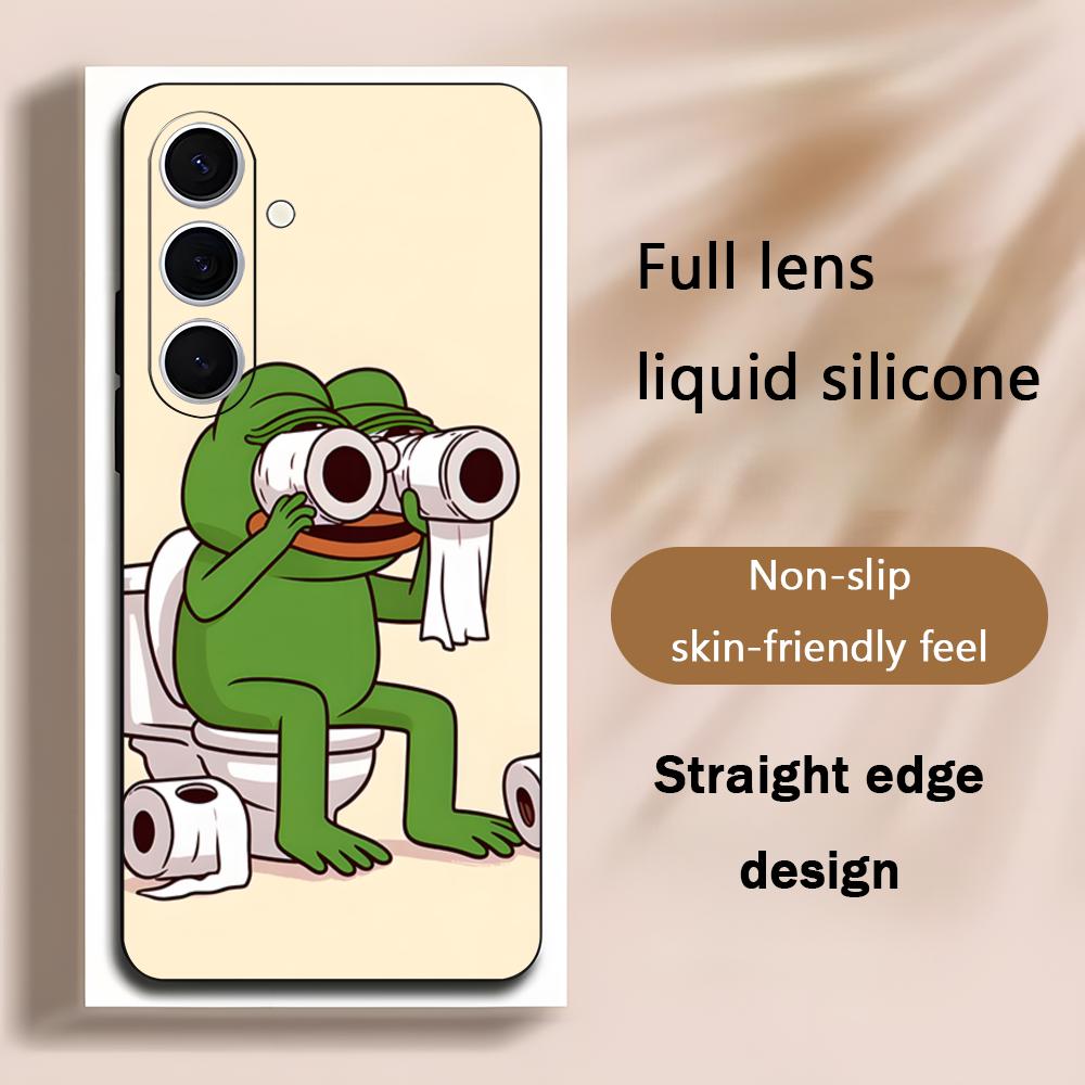 Phone Cases Galaxy S25 - Triste Pepe la rana Disegna una