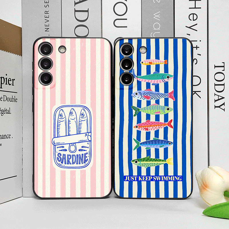 Phone Cases Funny - Custodia Morbida Divertente con Motivo a