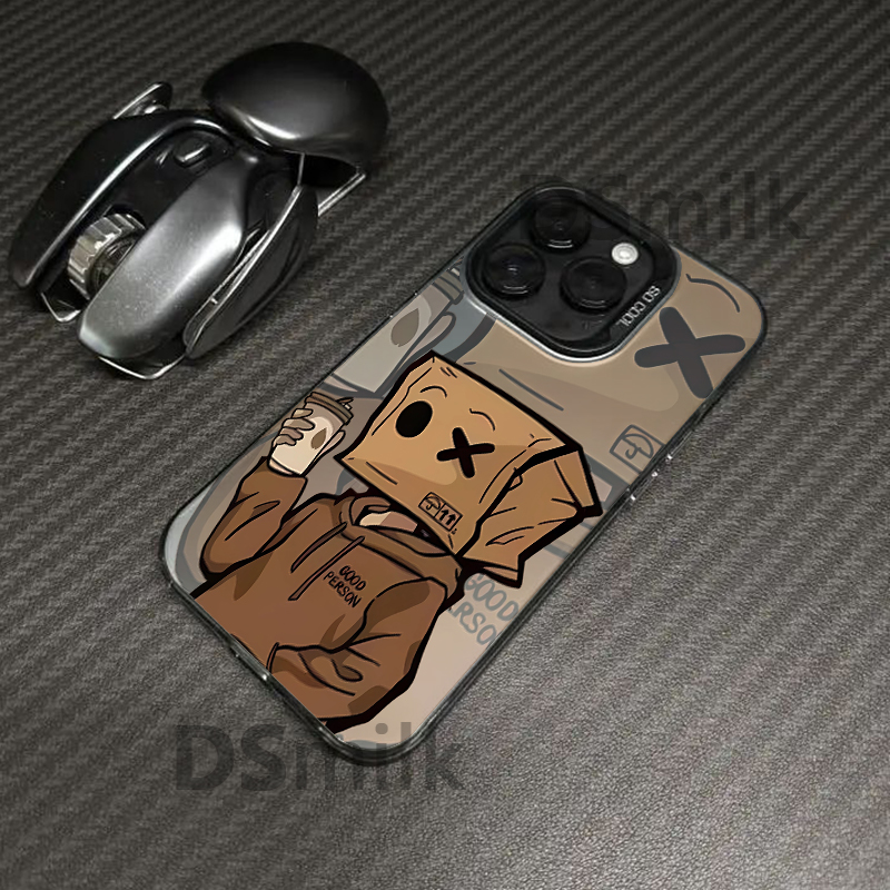 Phone Cases Xr Boys - Custodia per telefono Paper Bag Boy