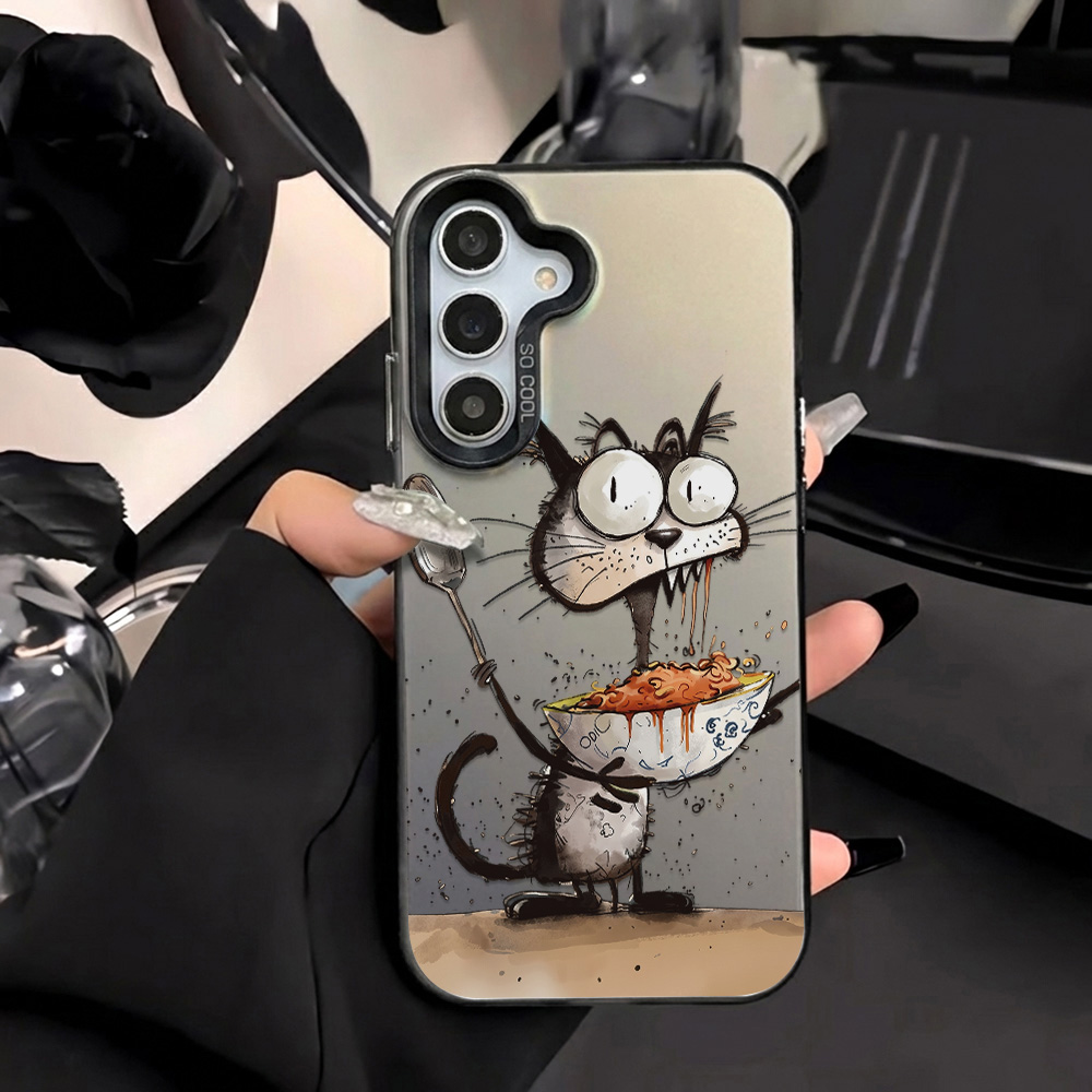 Phone Cases Funny - Cover per Telefono IMD con Gatto