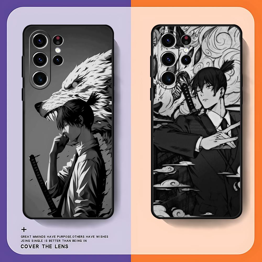 Phone Cases Galaxy S25 - Chainsaw Man Aki Hayakawa Custodia per