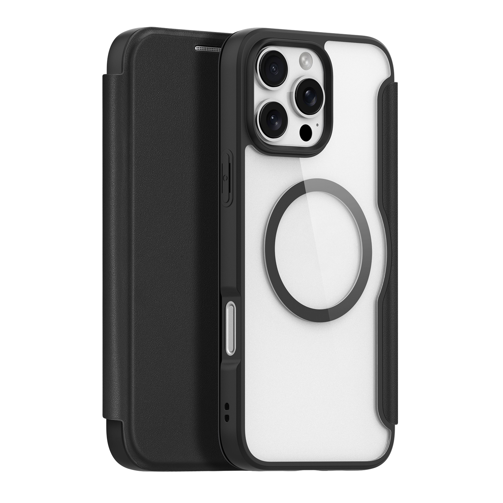 Leather Folio Wallet Case - Custodia Folio DUX DUCIS per iPhone