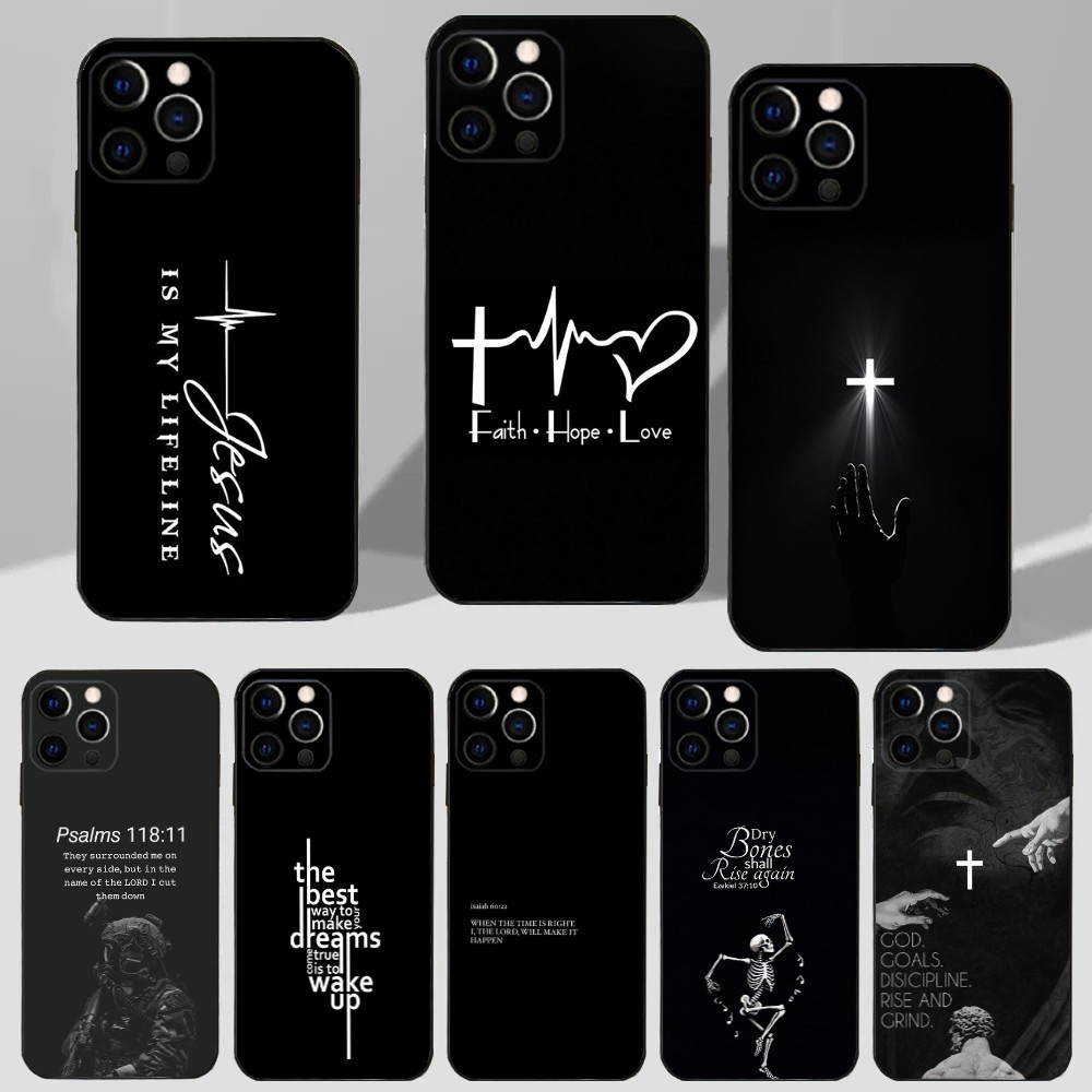 Phone Cases Jesus - Custodia per telefono Verse Christian Jesus