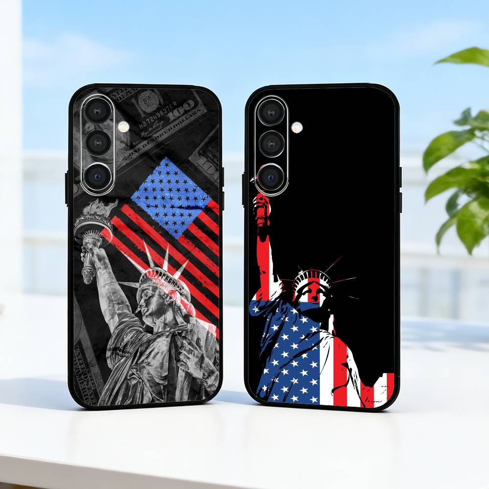 Phone Cases Usa - Custodia per telefono con statua della