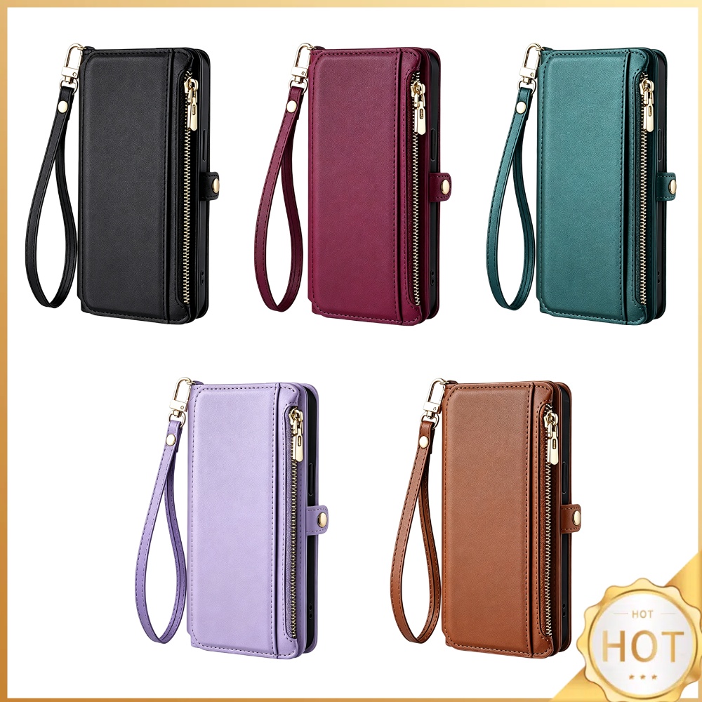 Leather Folio Wallet Case - Custodia a Portafoglio per iPhone 17