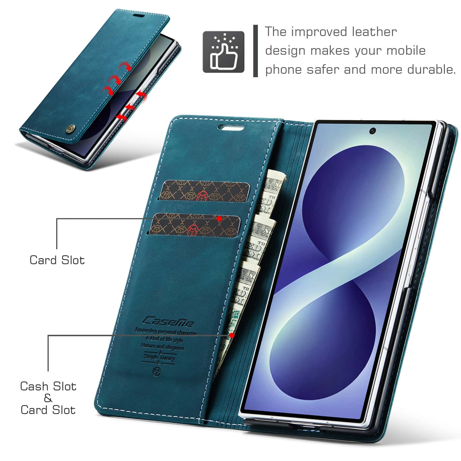 Custodia a Portafoglio in Pell - Leather Folio Wallet Case recensione e prezzo