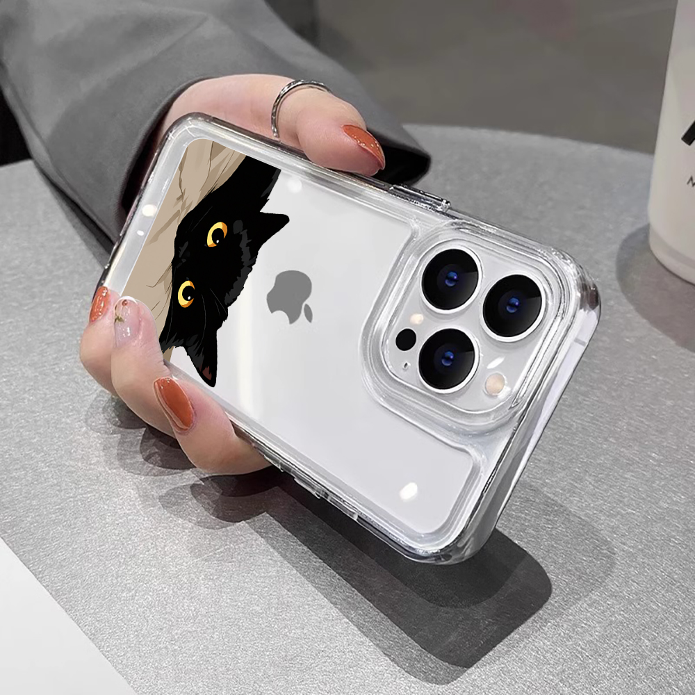 Gatto nero Divertente Coppia C - Phone Cases Funny recensione e prezzo