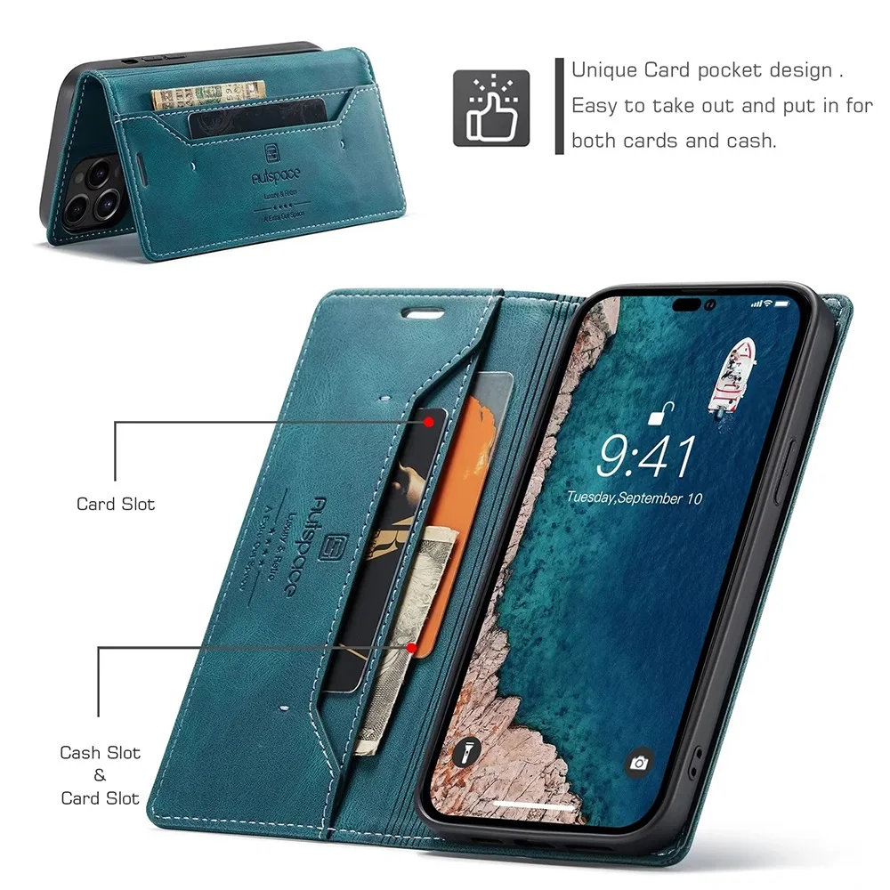 Custodie in pelle per IPhone 1 - Leather Folio Wallet Case recensione e prezzo