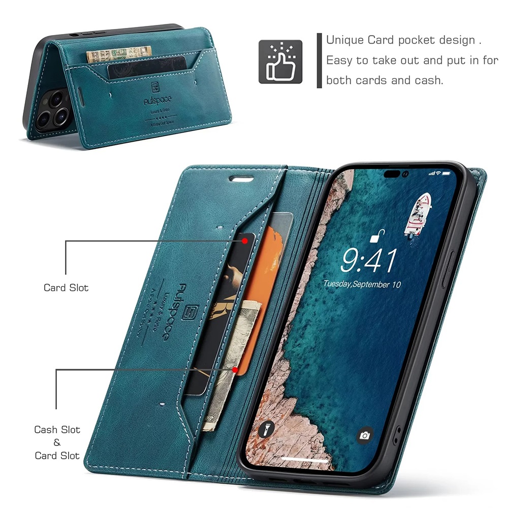 Custodie in pelle per iPhone 1 - Leather Folio Wallet Case recensione e prezzo