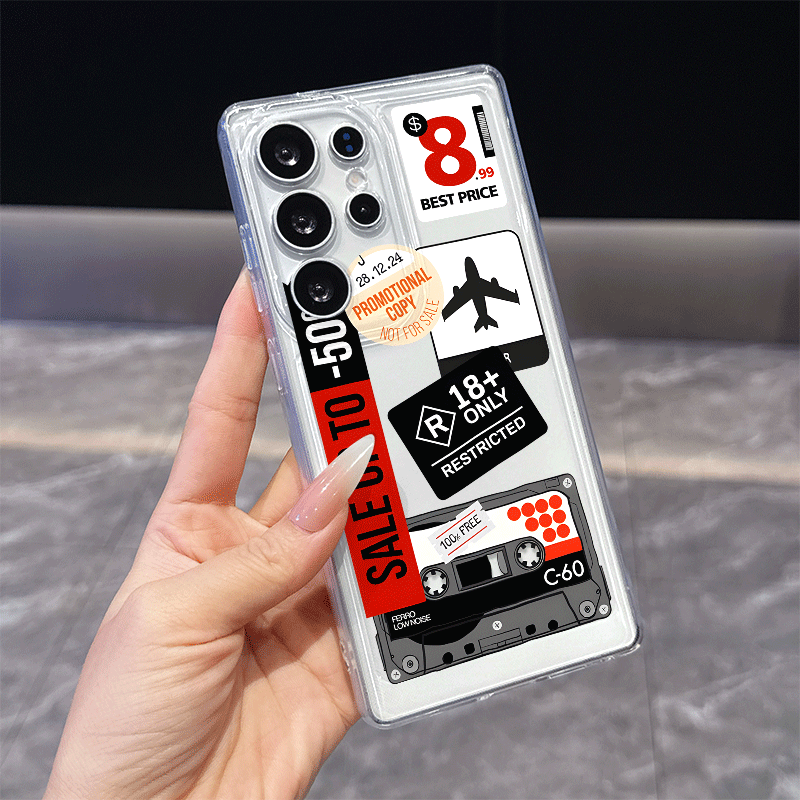 Cover Morbida Trasparente con  - Phone Cases Funny recensione e prezzo
