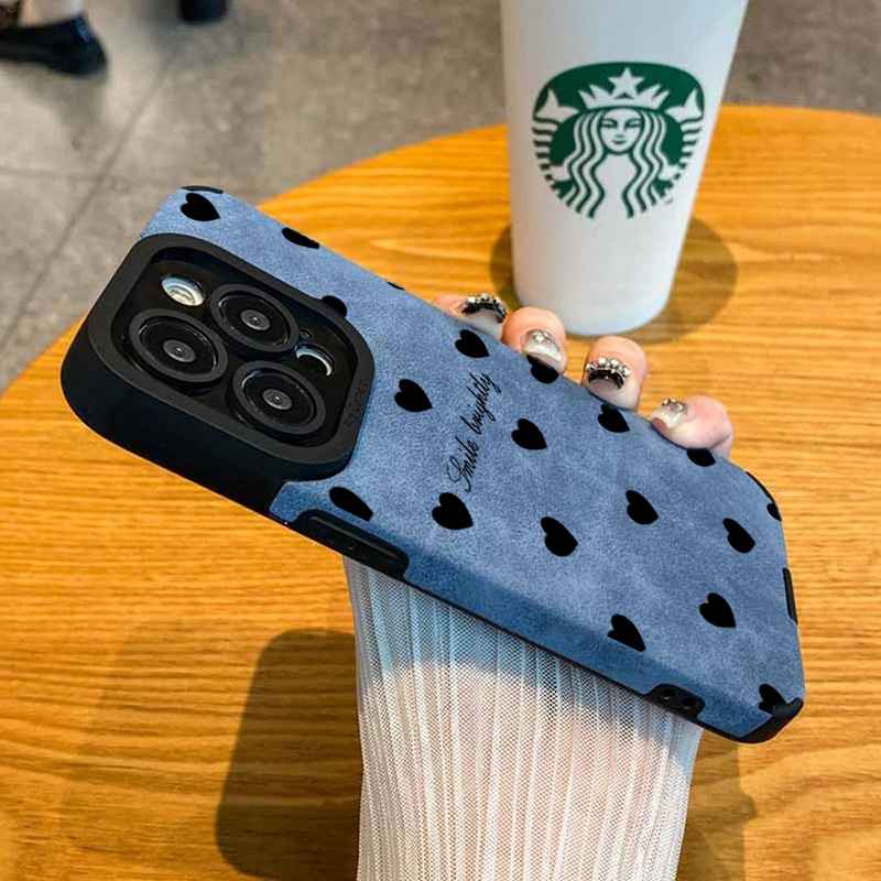 Nuovo lusso nero amore cuore c - Phone Cases Expensive recensione e prezzo