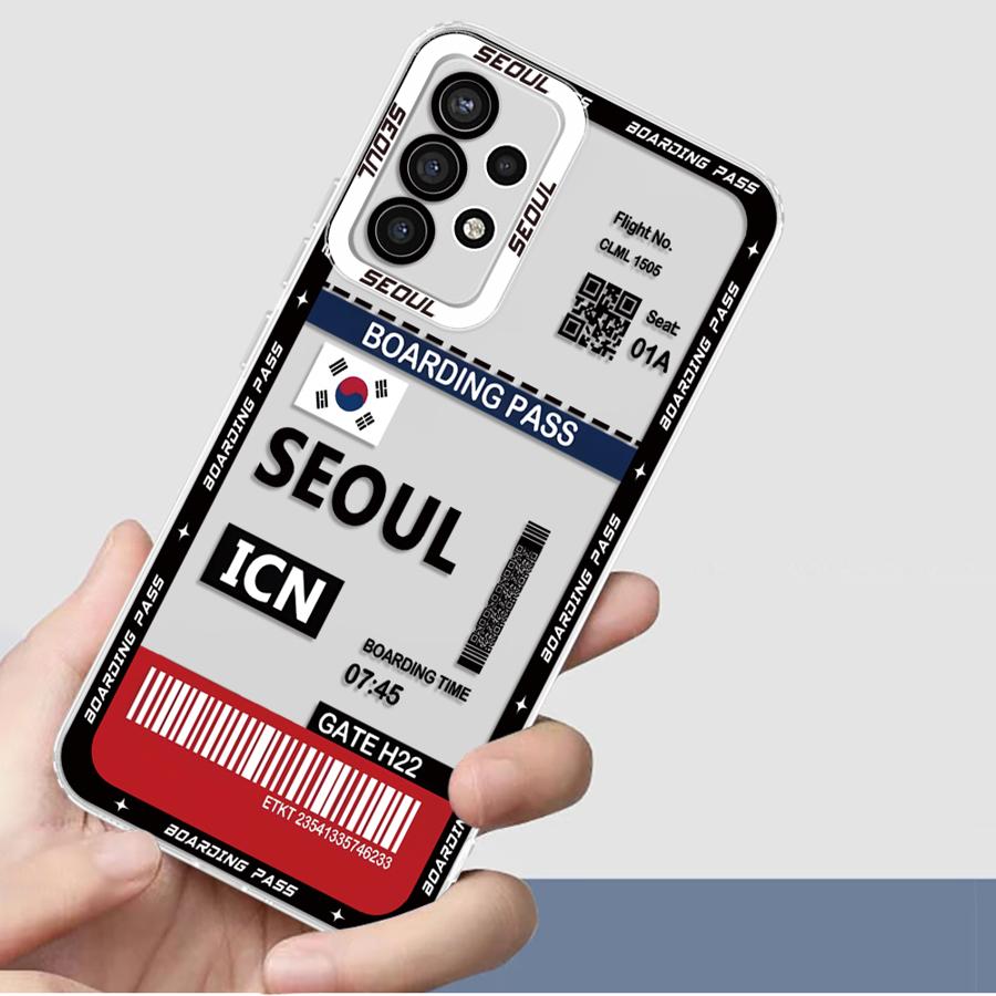 Tokyo Seoul Boarding Pass Cust - Phone Cases Tokyo recensione e prezzo