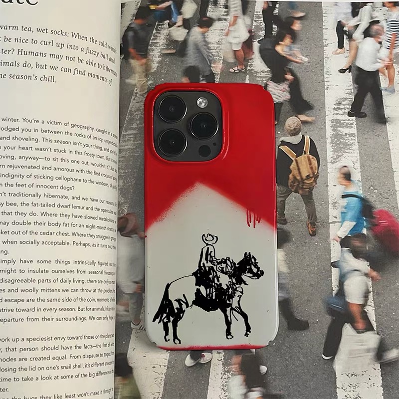 Ins Coreano Red Riding Boy Cas - Phone Cases Xr Boys recensione e prezzo