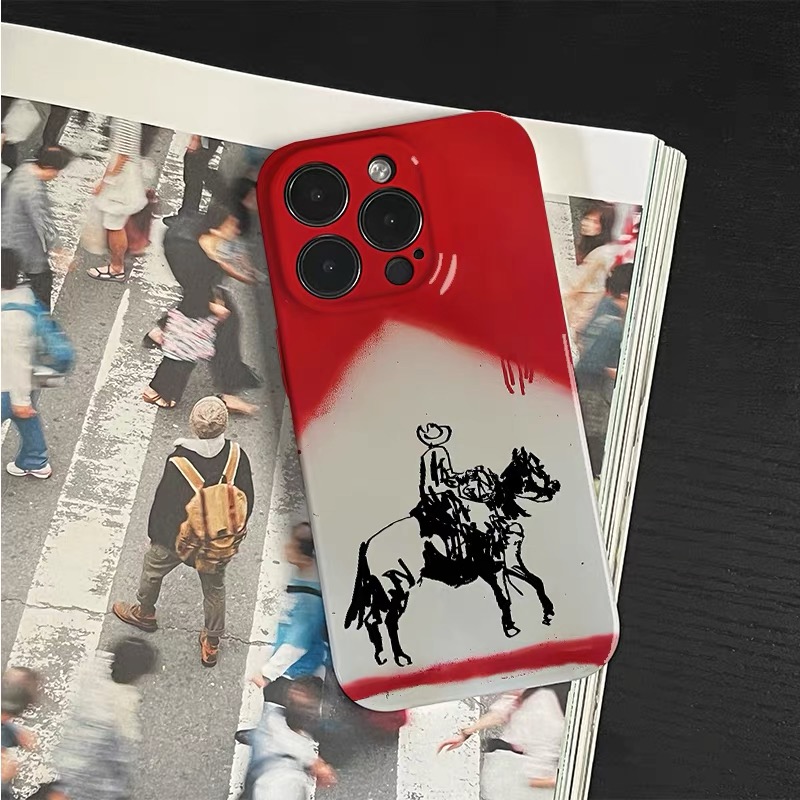 Ins Coreano Red Riding Boy Cas - Phone Cases Xr Boys recensione e prezzo