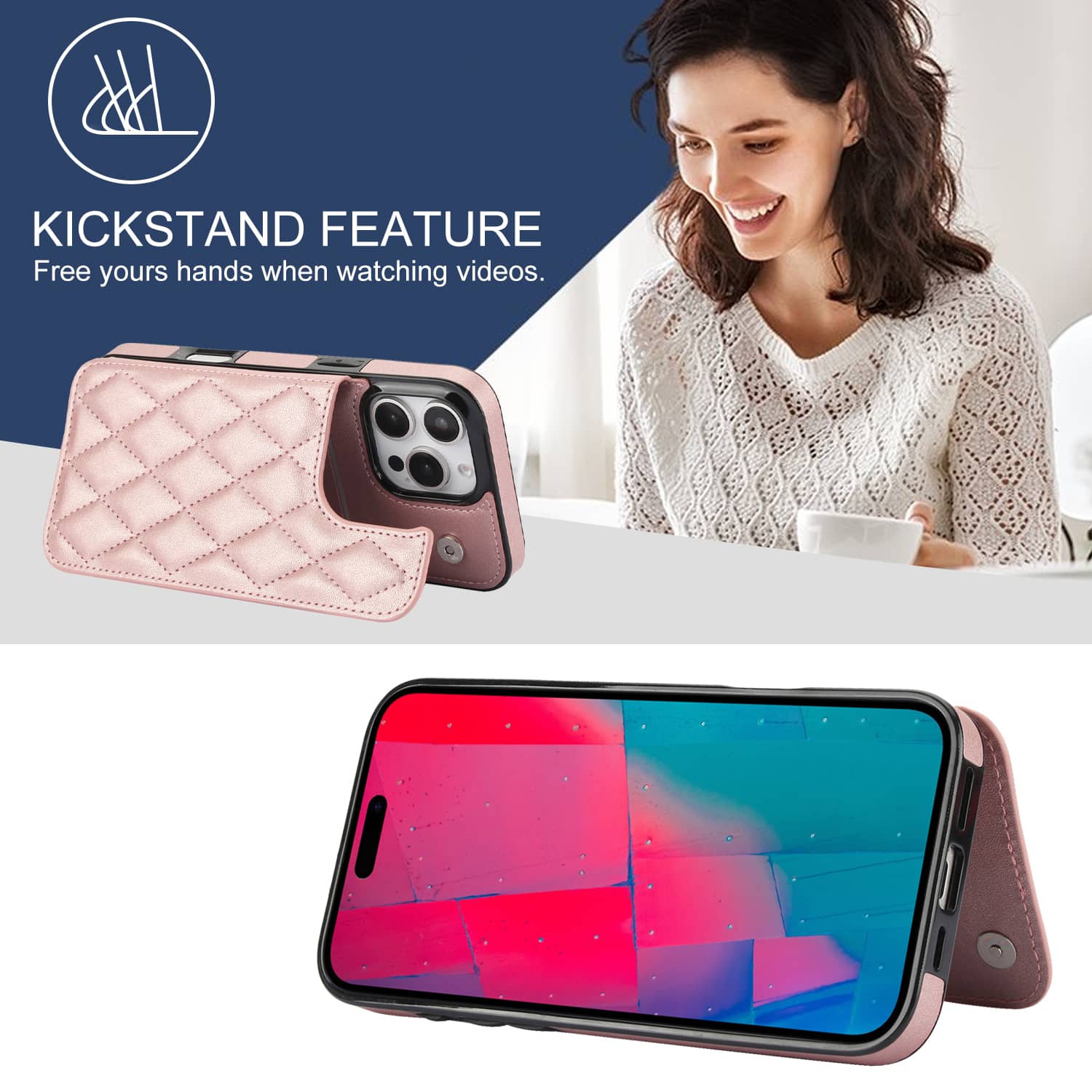 Per iPhone 16 Pro Max Custodia - Leather Folio Wallet Case recensione e prezzo
