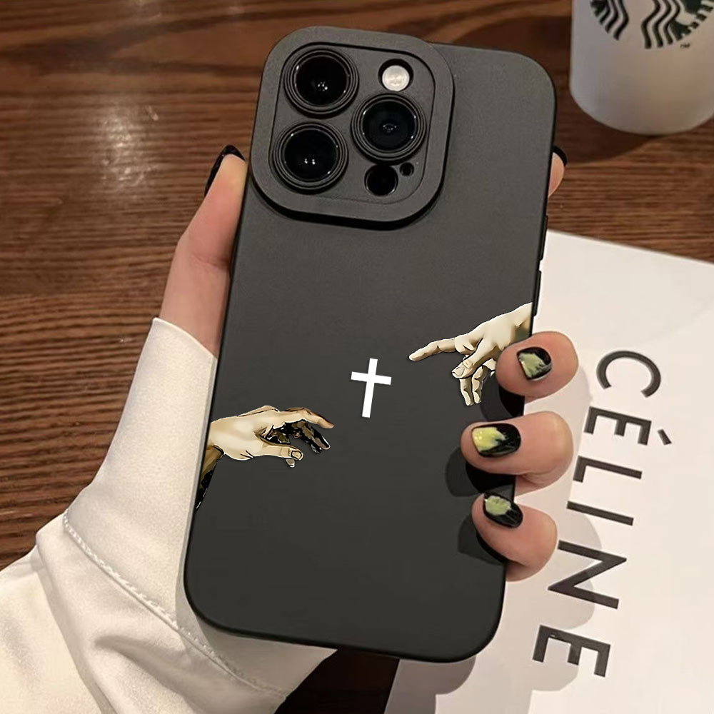 Gesù Croce Dipinta Anti-Shock  - Phone Cases Jesus recensione e prezzo