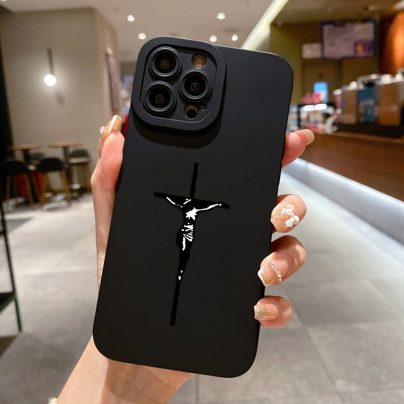 Gesù Croce Dipinta Anti-Shock  - Phone Cases Jesus recensione e prezzo