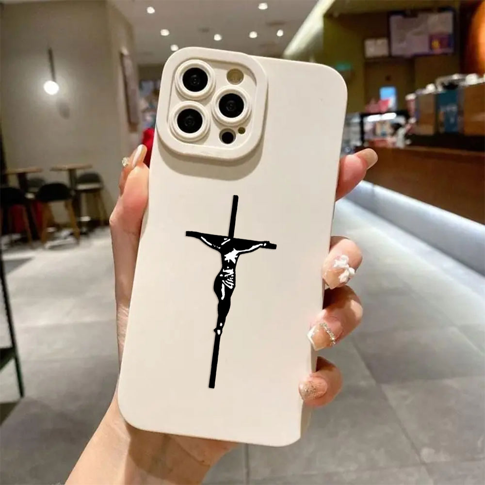 Gesù Croce Dipinta Anti-Shock  - Phone Cases Jesus recensione e prezzo