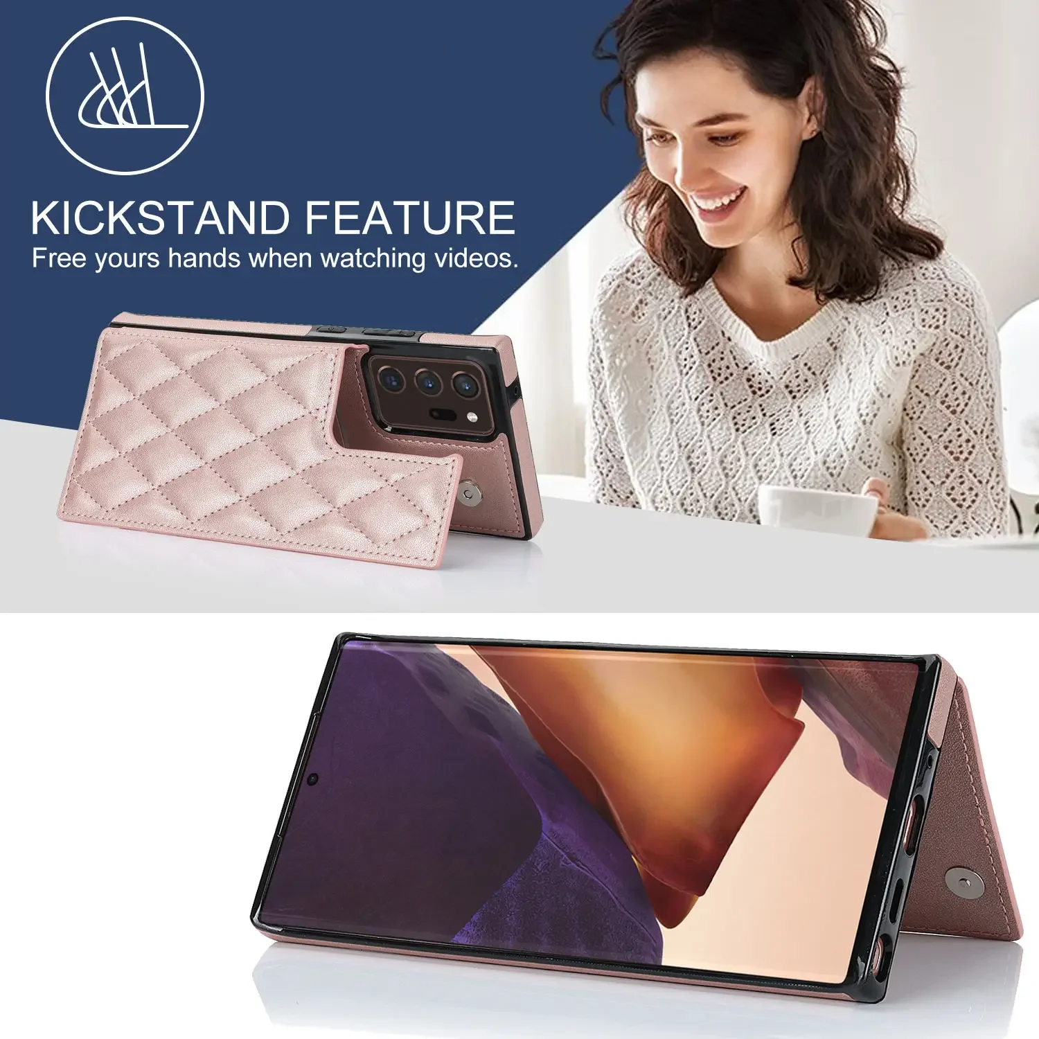 Per Samsung Galaxy Note 10 Plu - Leather Folio Wallet Case recensione e prezzo